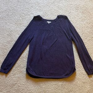 Sonoma Lavender Knit Top